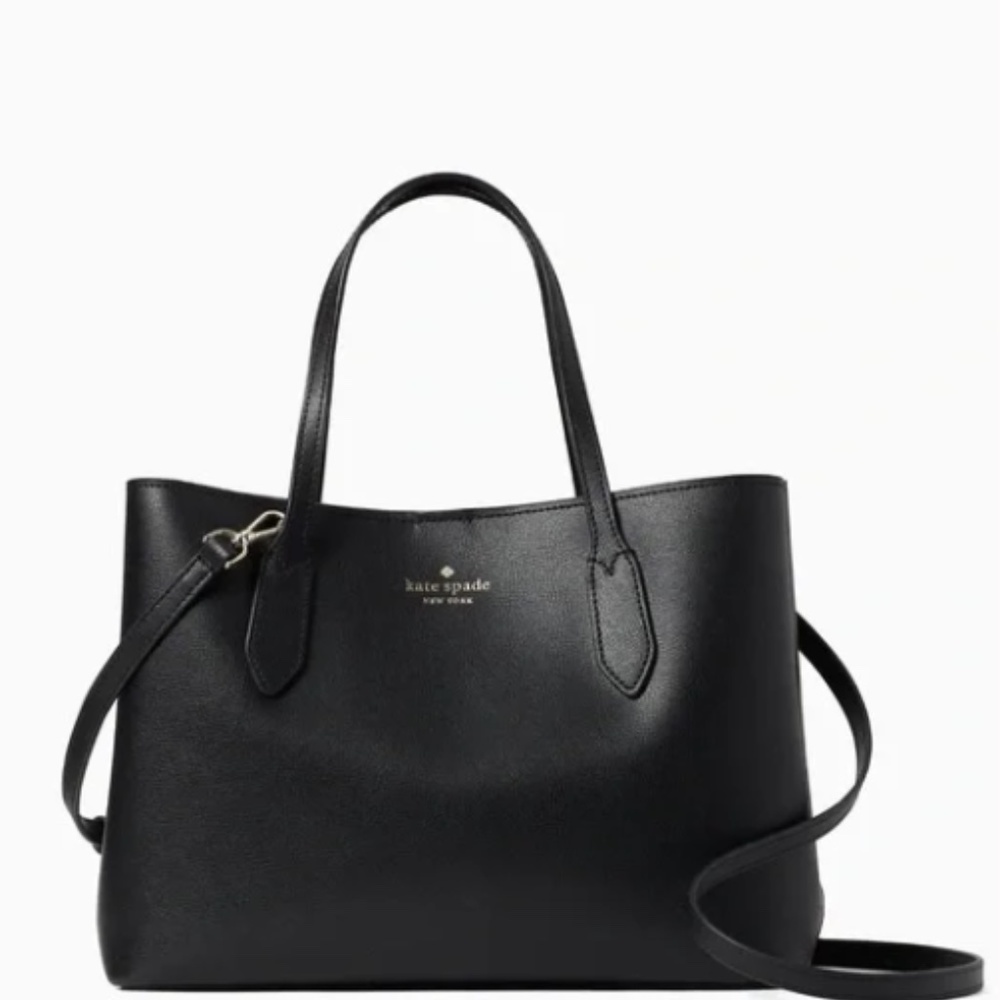 NWT kate spade Black Harper Satchel Crossbody Bag